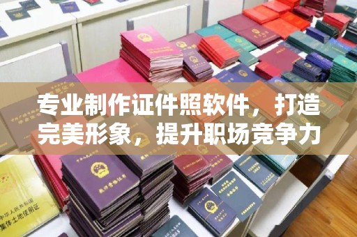 滁州专业制作证件照软件，打造完美形象，提升职场竞争力