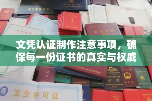 滁州文凭认证制作注意事项，确保每一份证书的真实与权威