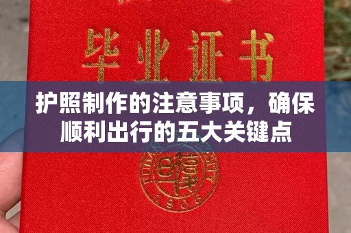 滁州护照制作的注意事项，确保顺利出行的五大关键点