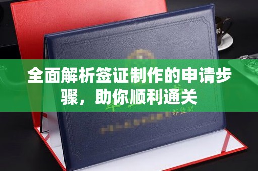 滁州全面解析签证制作的申请步骤，助你顺利通关